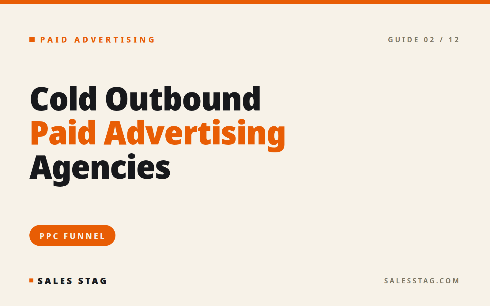 Sales Stag for Paid Advertising