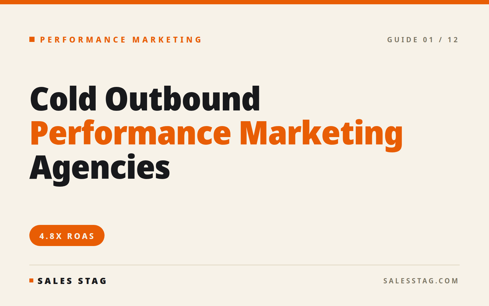 Sales Stag for Performance Marketing